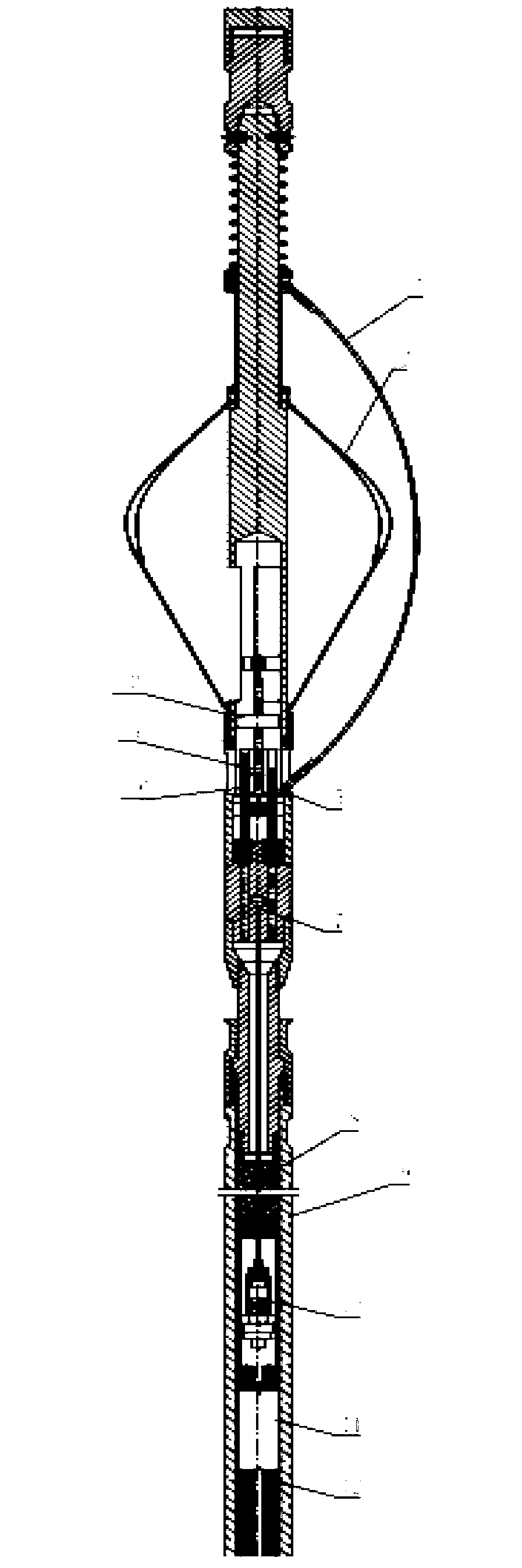 Heat-resistant gas injection multi-parameter logger