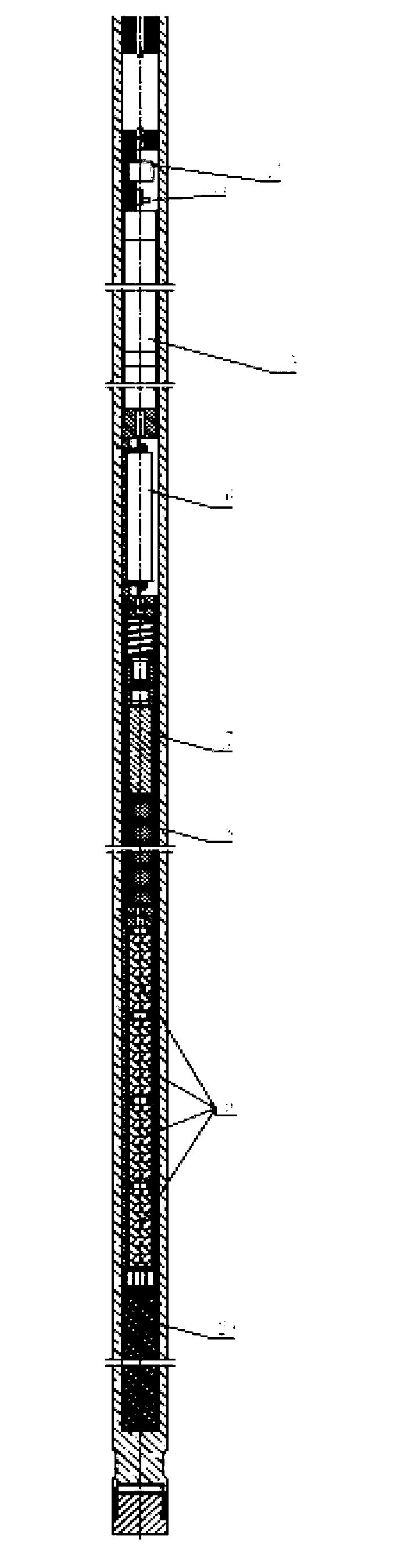 Heat-resistant gas injection multi-parameter logger