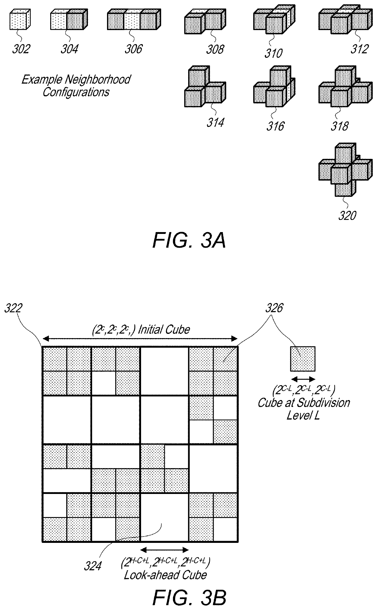 Point cloud geometry compression using octrees and binary arithmetic encoding with adaptive look-up tables