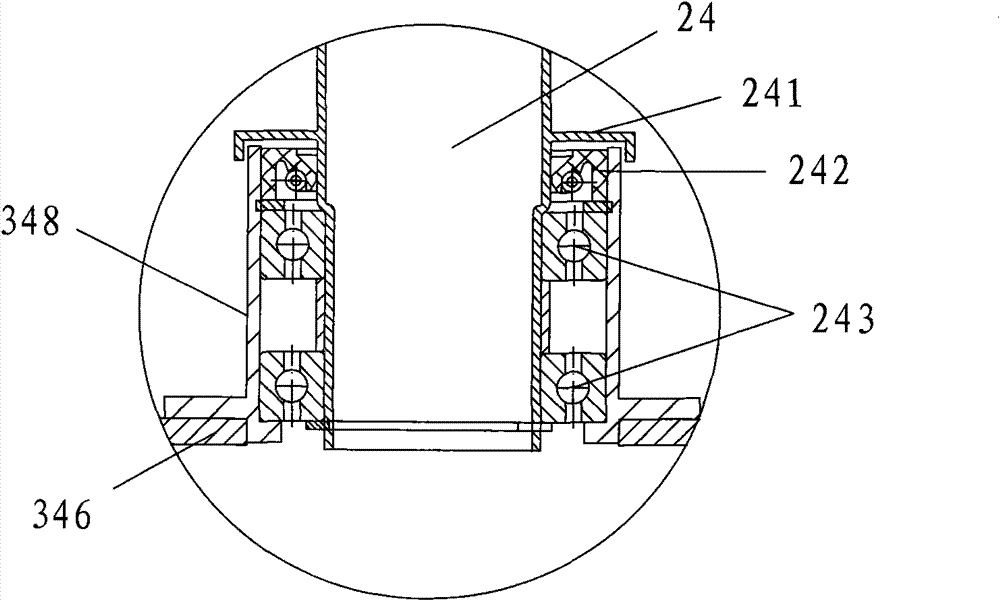 Split 360-degree automatic dried diet feeder for fishpond