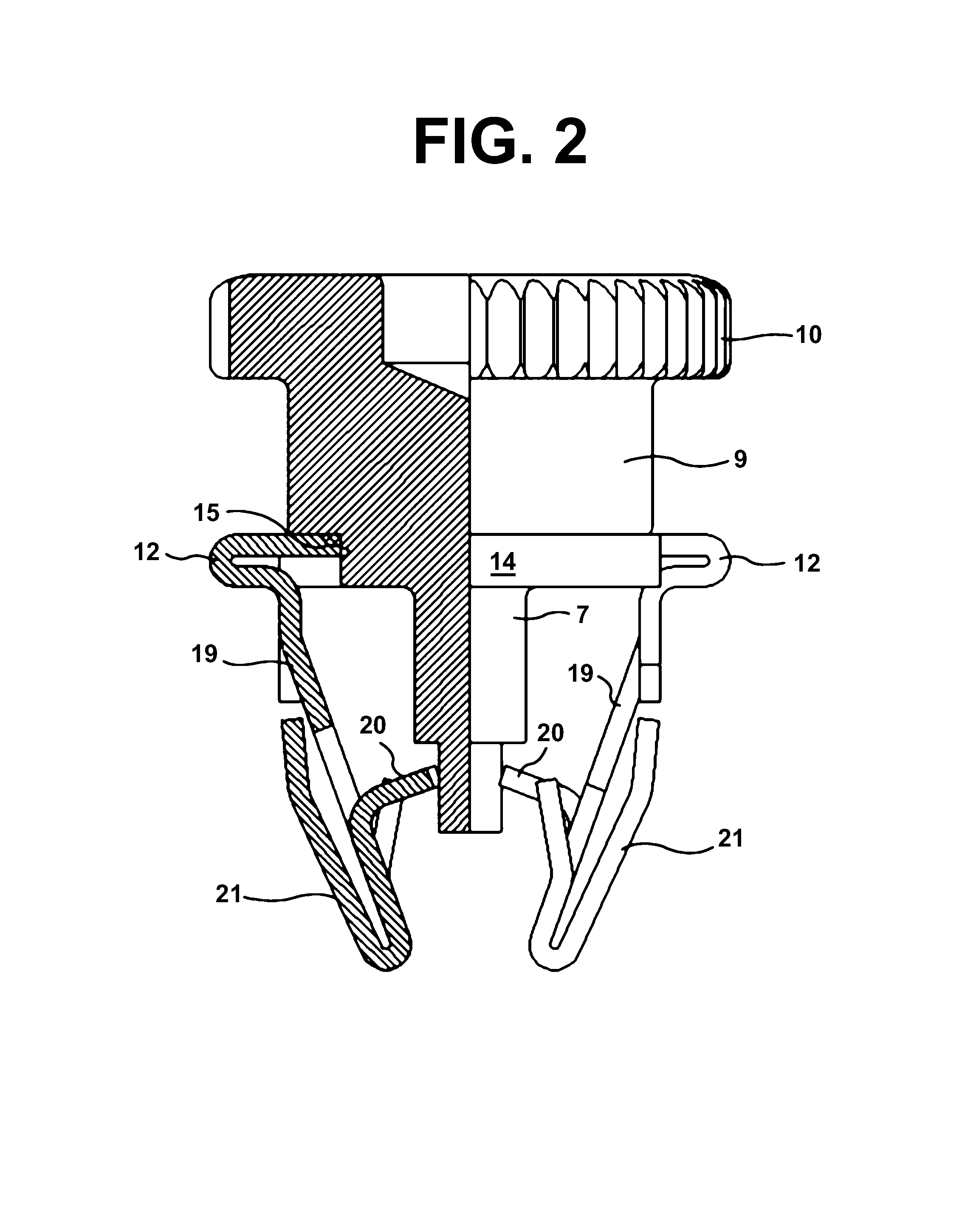 Quick acting panel fastener