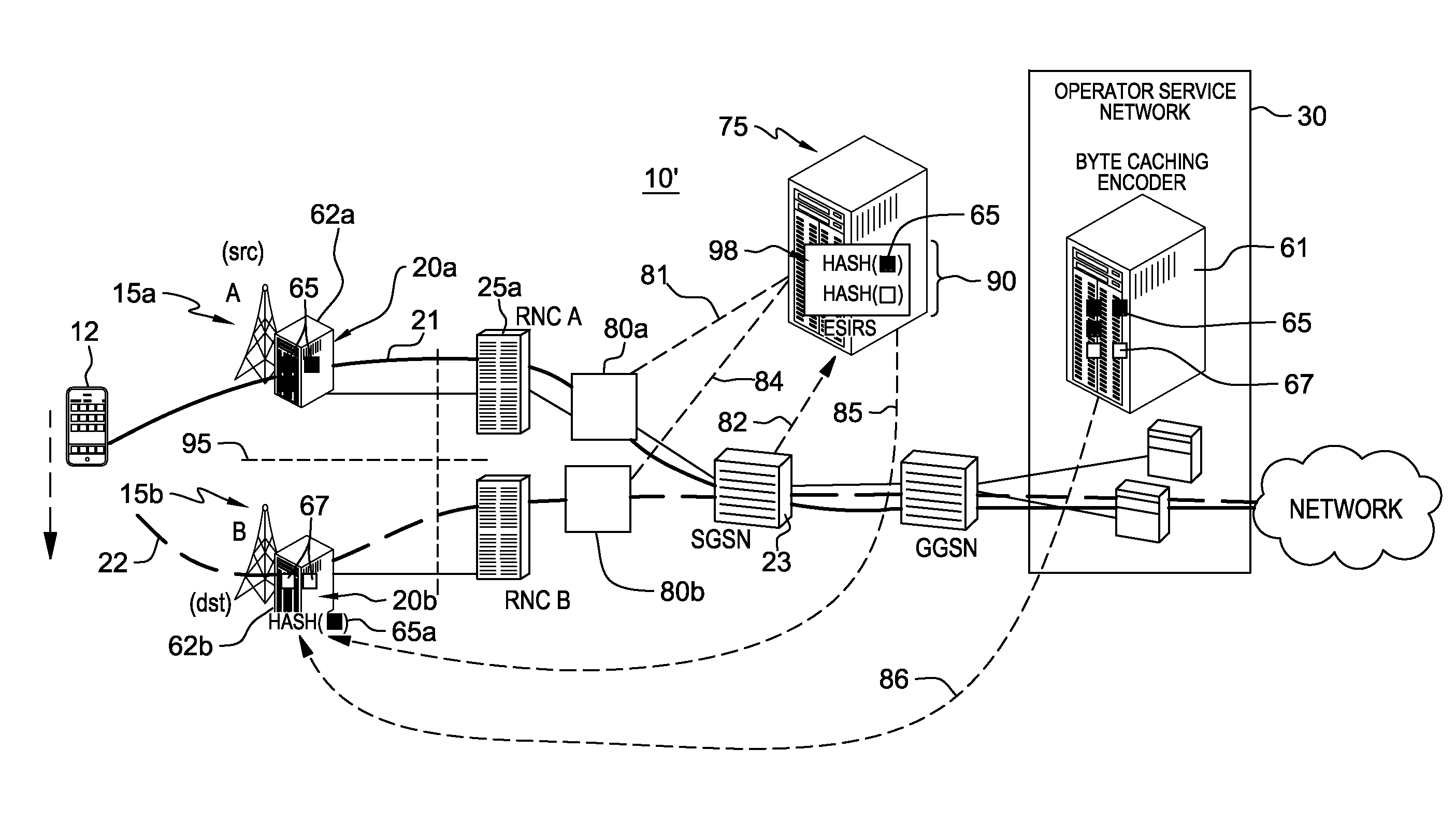 State migration of edge-of-network applications