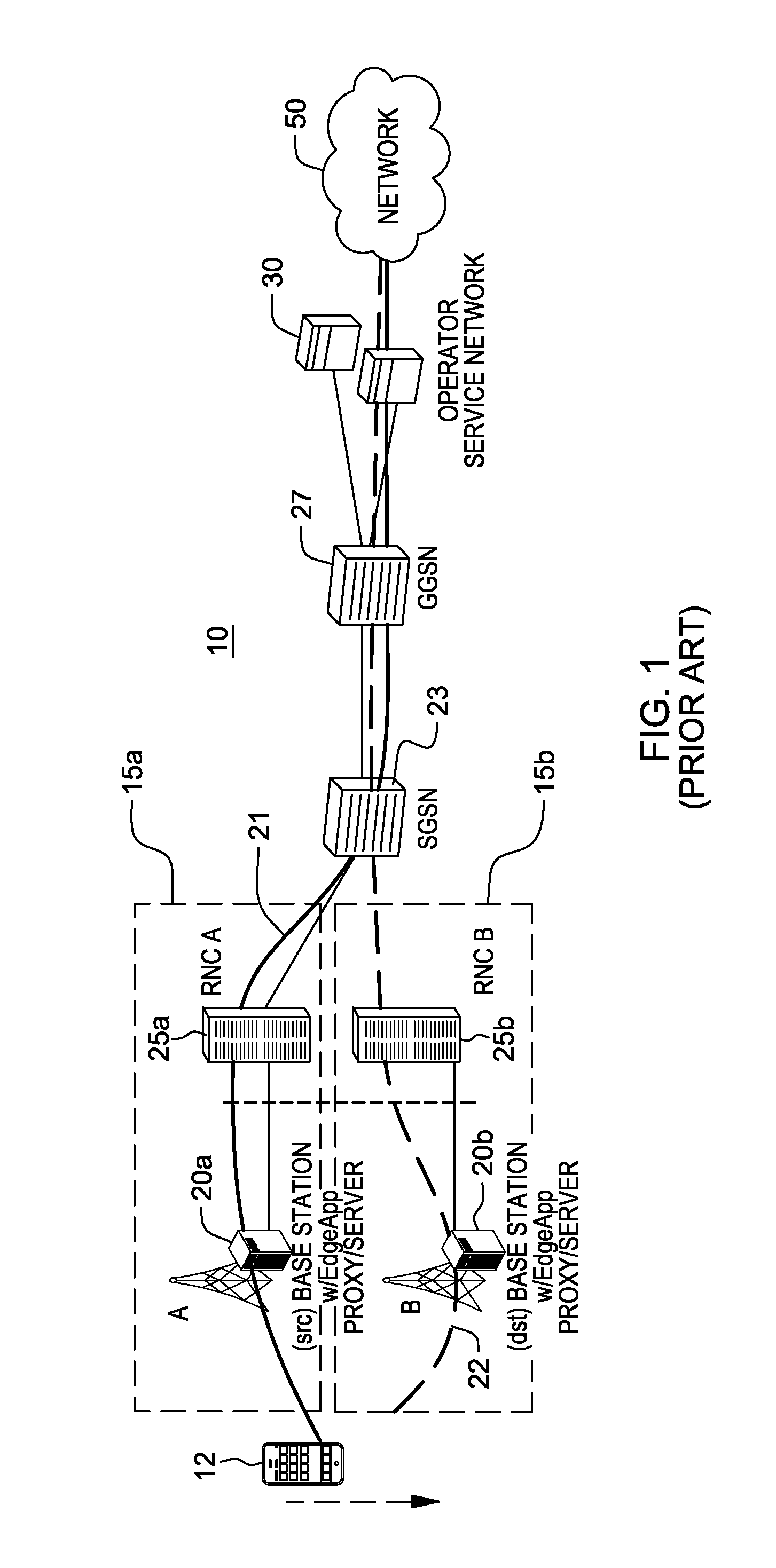 State migration of edge-of-network applications