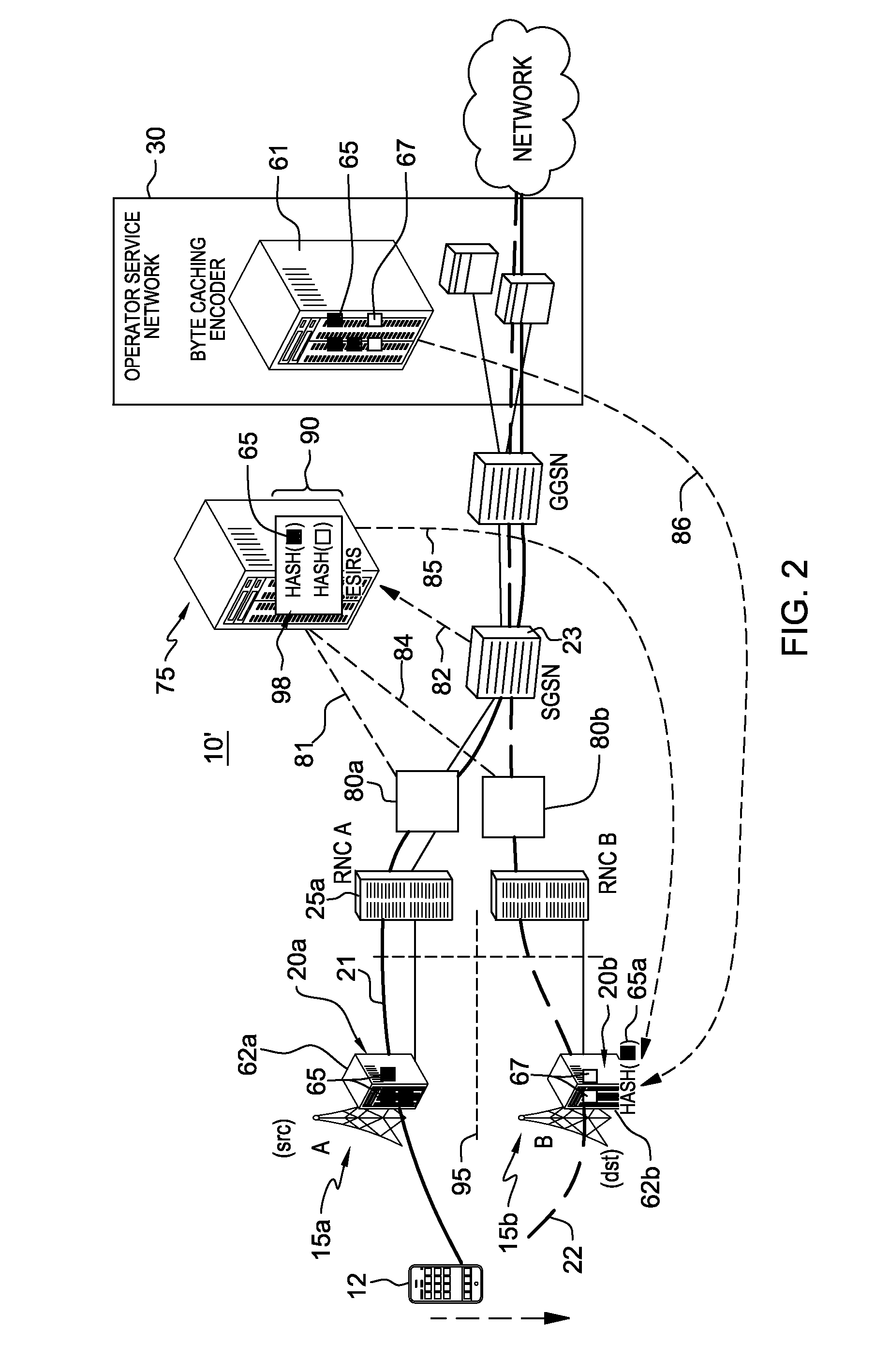 State migration of edge-of-network applications