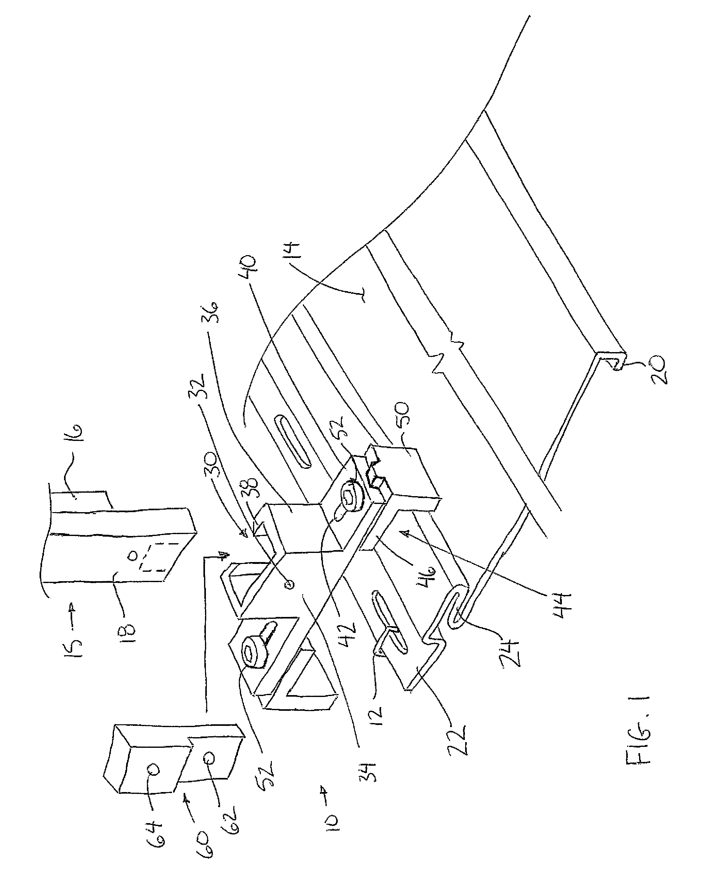 Siding gauge device for staple gun