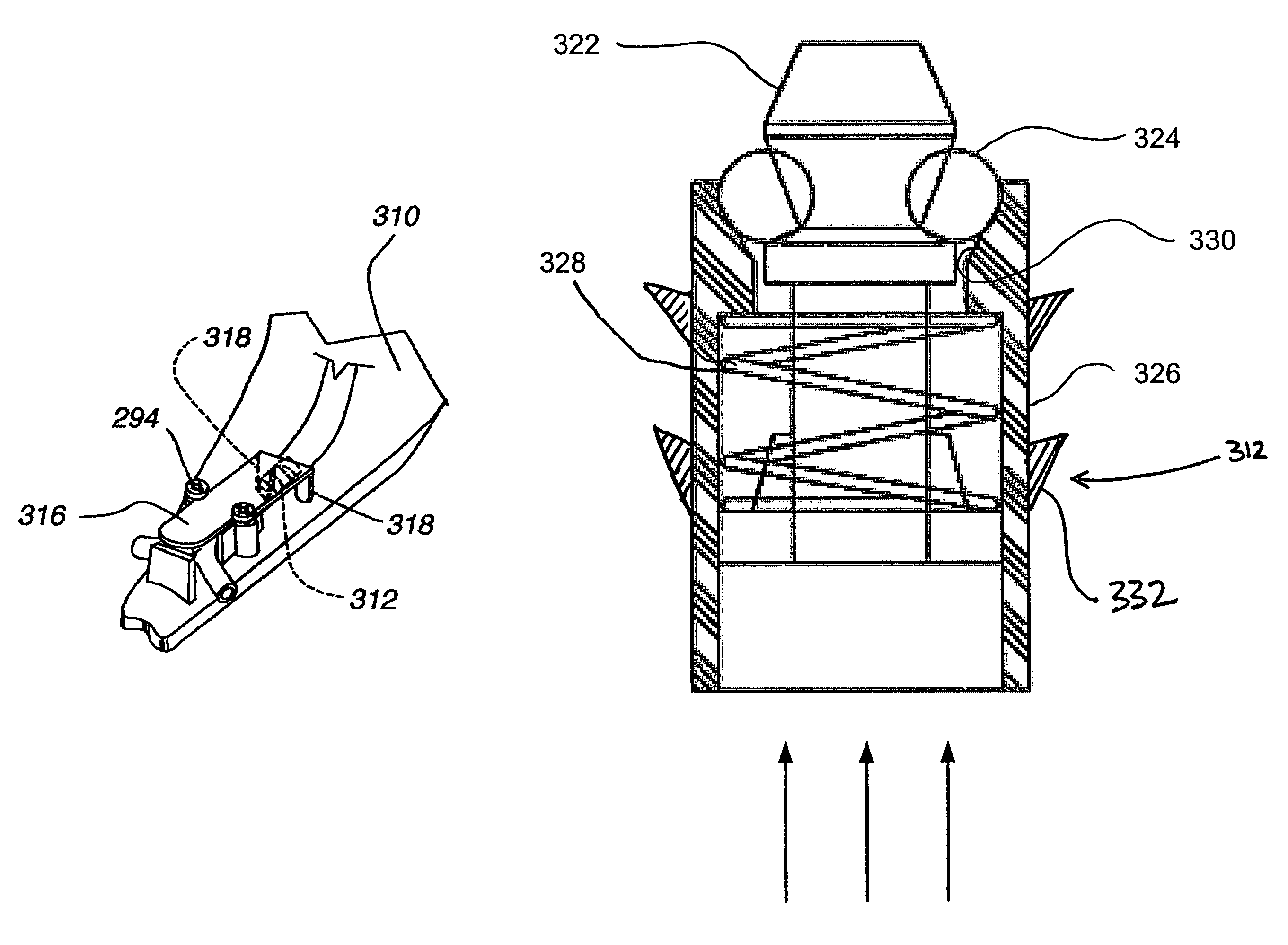 Liquid distribution apparatus employing a check valve for distributing liquid into a seed furrow