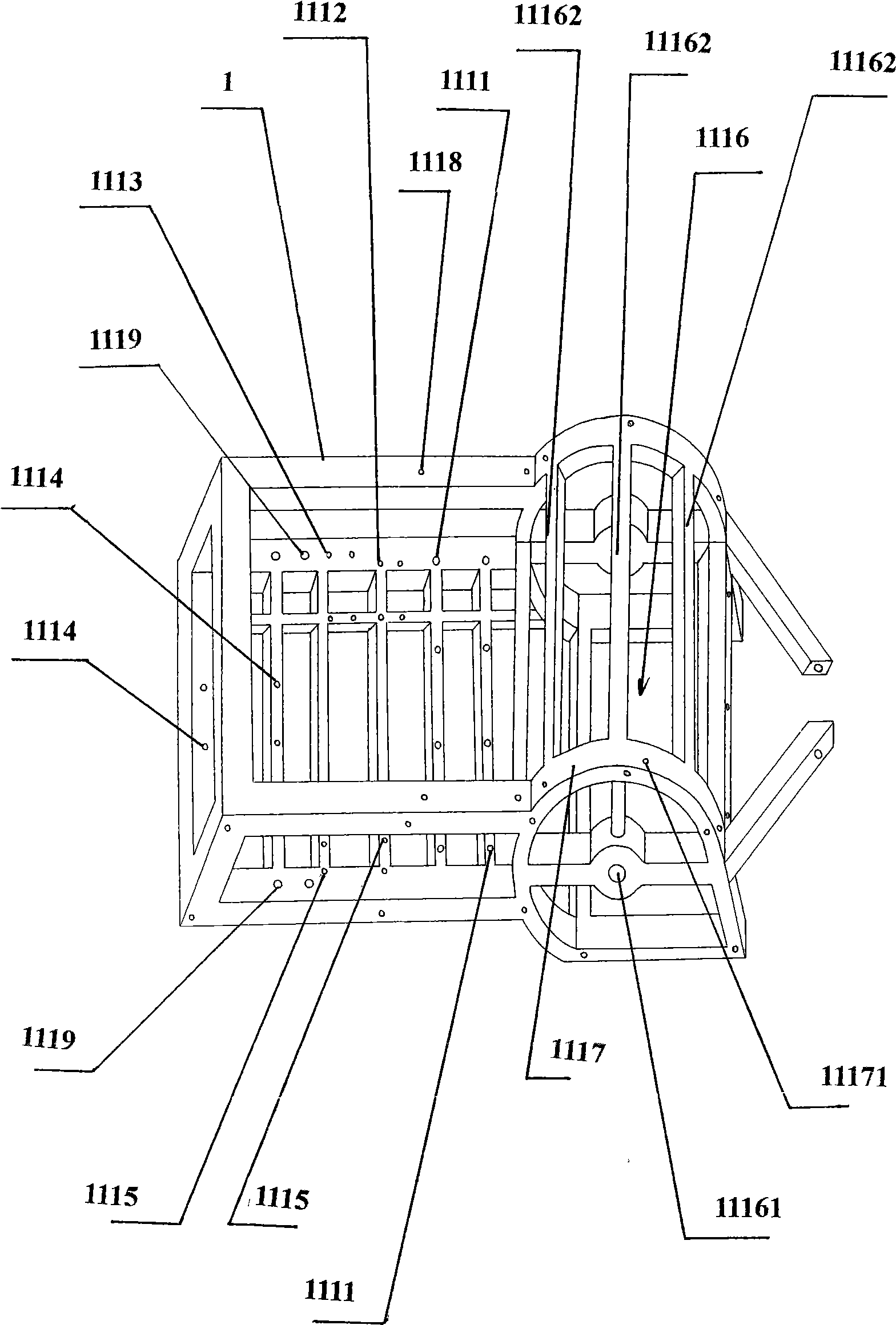 General-purpose machine for recycling, returning and binding stalks