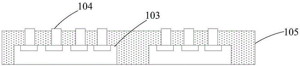 Packaging method of fan-out type chip, and packaging structure