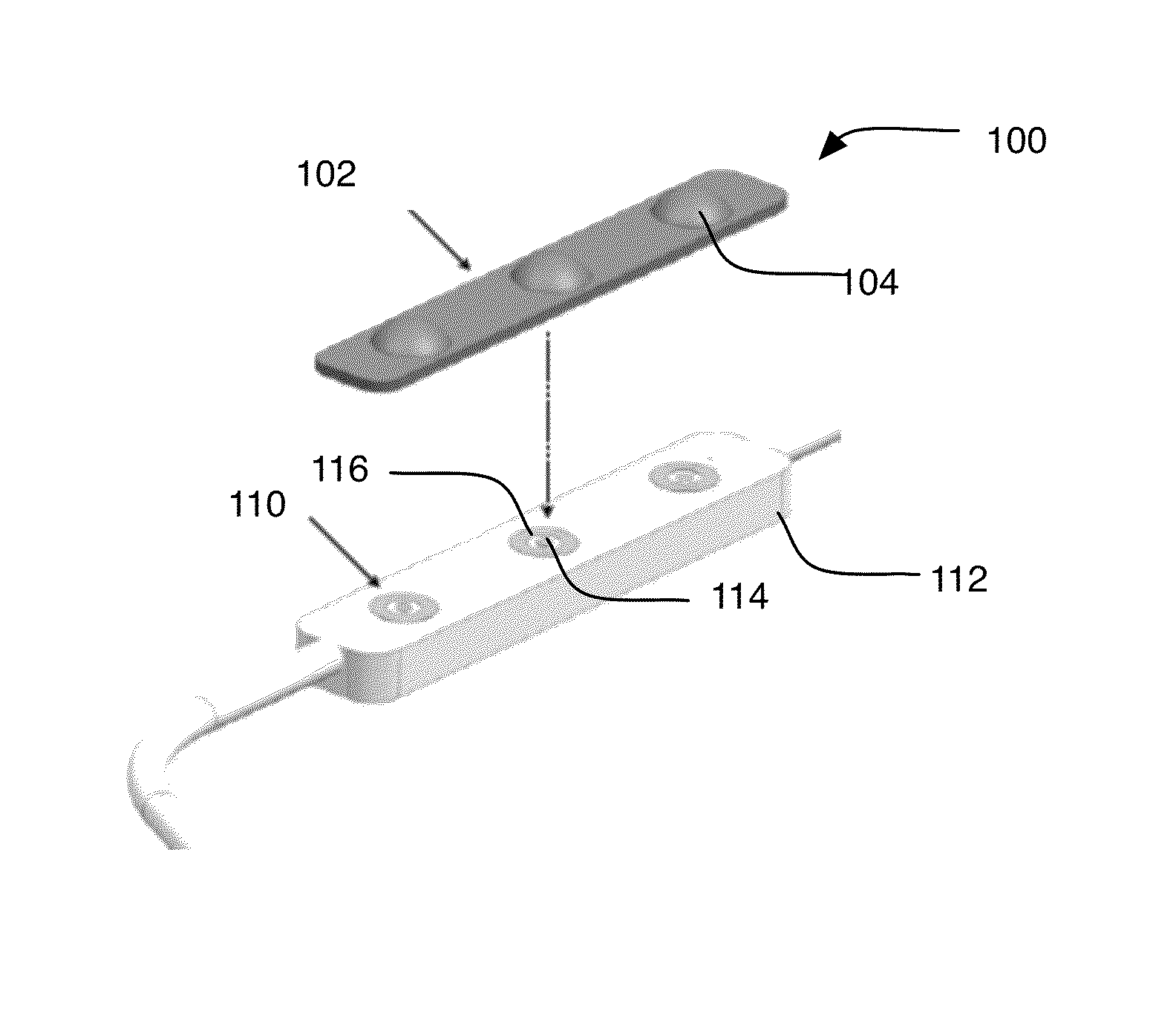 Dome array for use with a switch