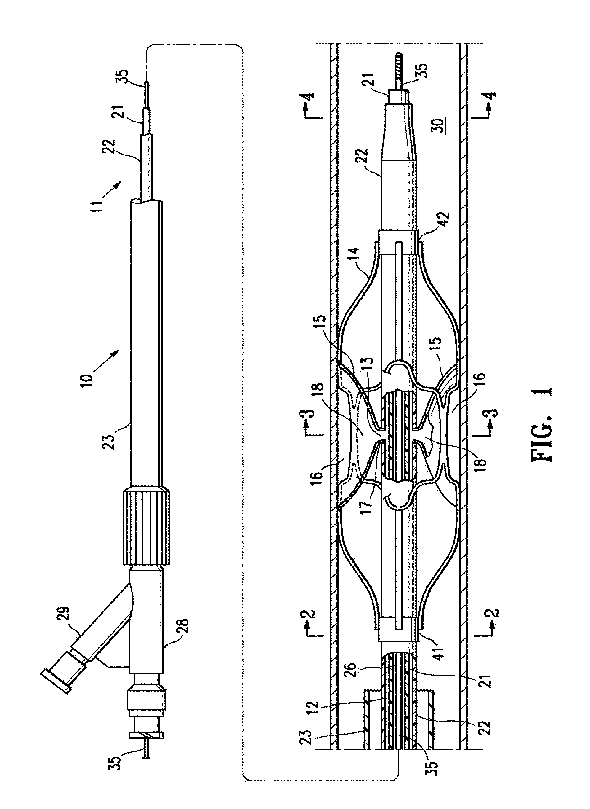 Perfusion catheter having array of funnel shaped membranes