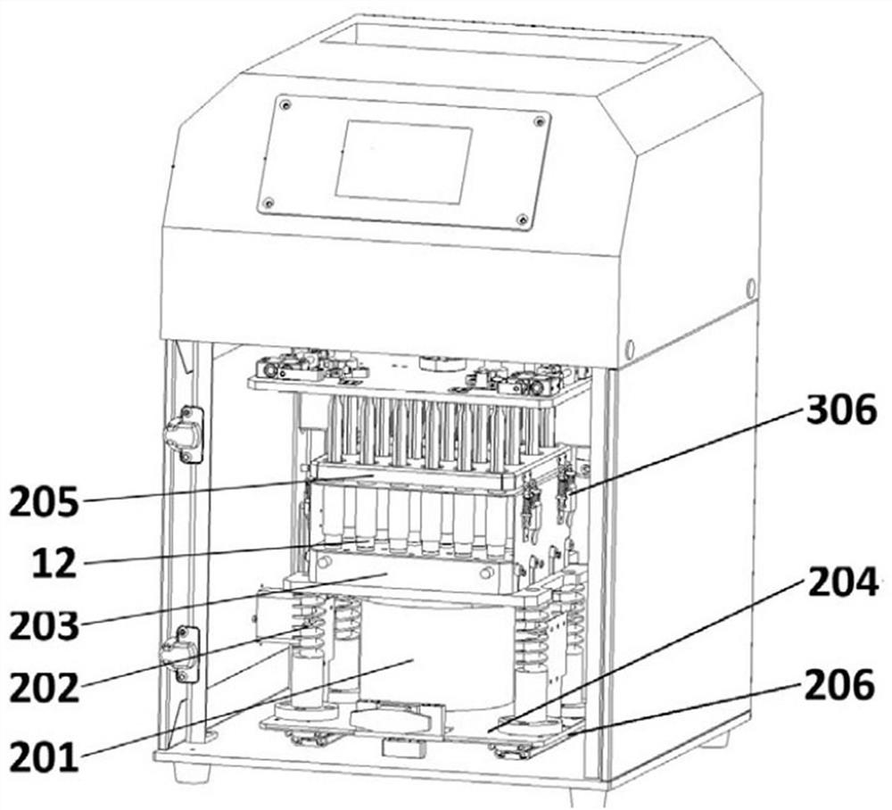 Automatic cleaning device and method for hair samples