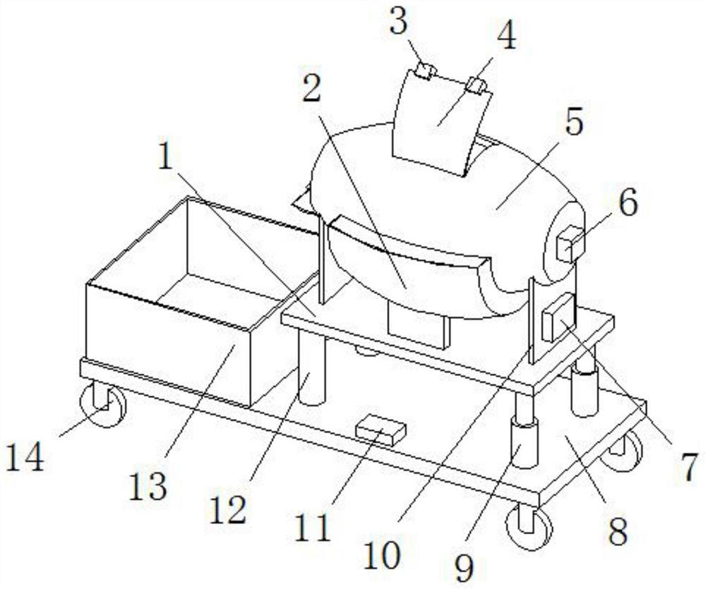 Oil seed frying machine