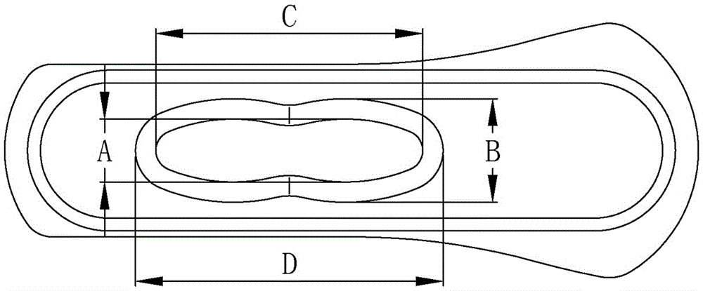 Novel sanitary towel absorber