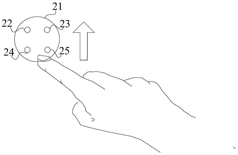 Key operating method and device