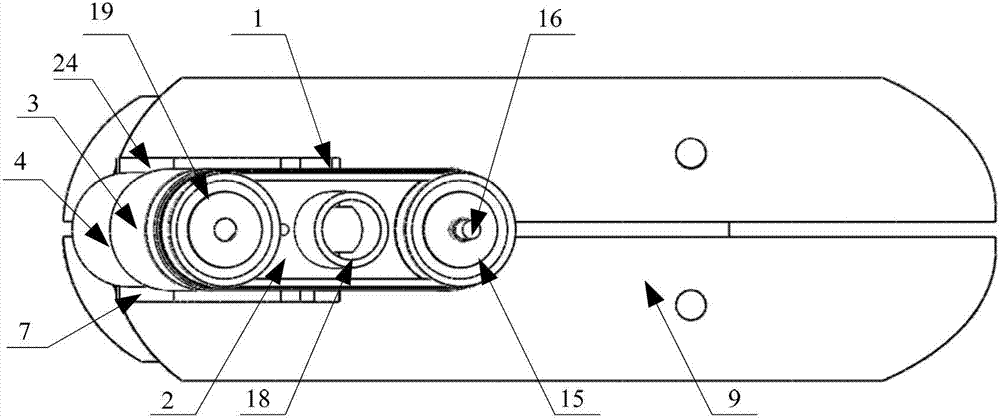 Active-passive type ankle joint prosthesis and movement mode thereof