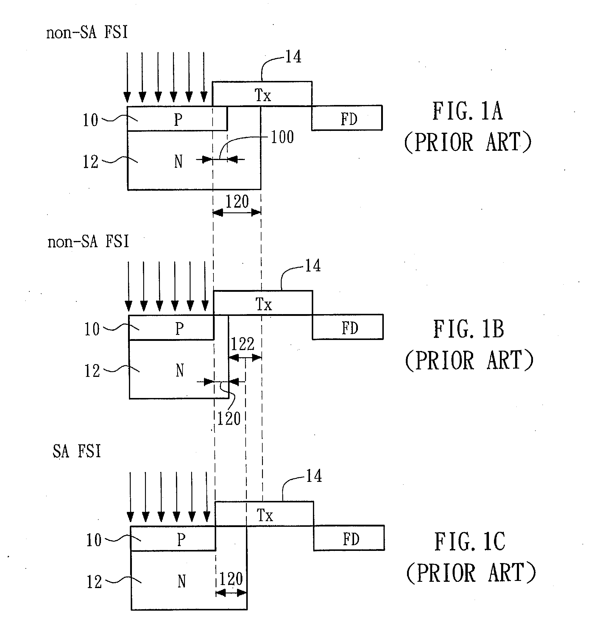 Process of forming a back side illumination image sensor