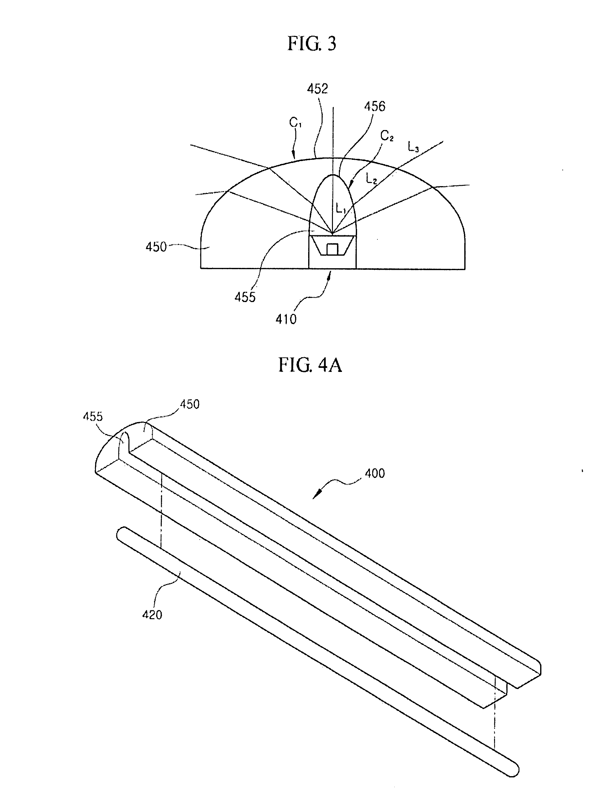 Lens and backlight unit, liquid crystal display having the same and method thereof