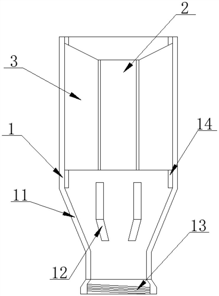 Intake propulsion unit of vector car