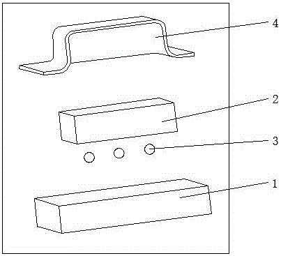 Packaging structure for film volume acoustic wave filter and packaging method