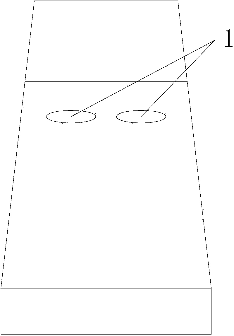 Semiconductor chip test baseboard