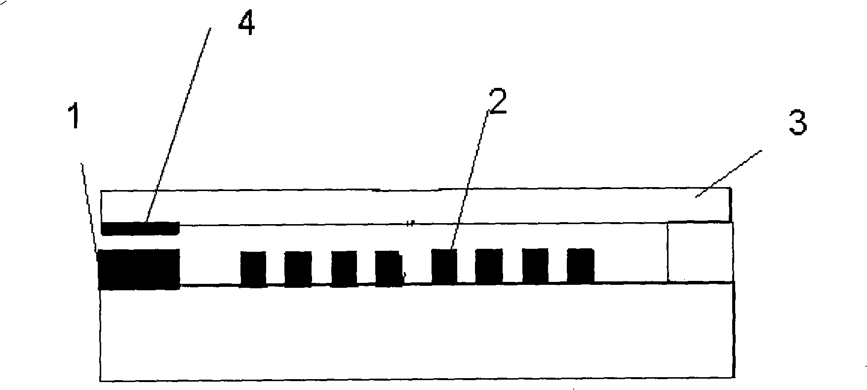 Radio frequency micro electromechanical system switch of bistable monocrystaline silicon beam