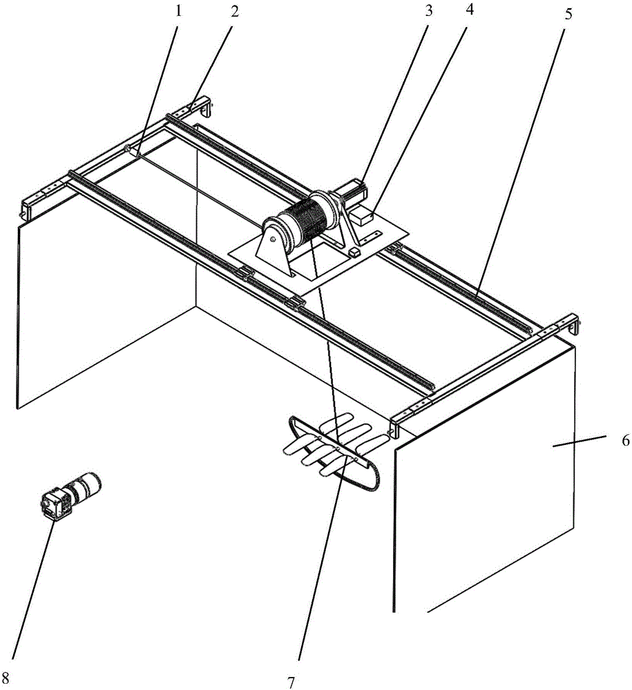 Experimental platform for testing performance of vehicle propelled by waves