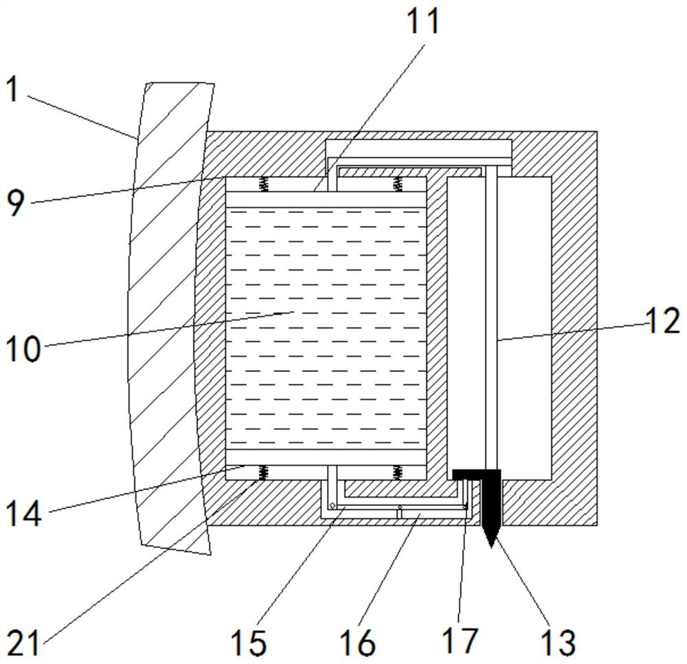 Upper limb hanging sleeve capable of automatically adjusting length of hanging belt according to head raising and lowering of person