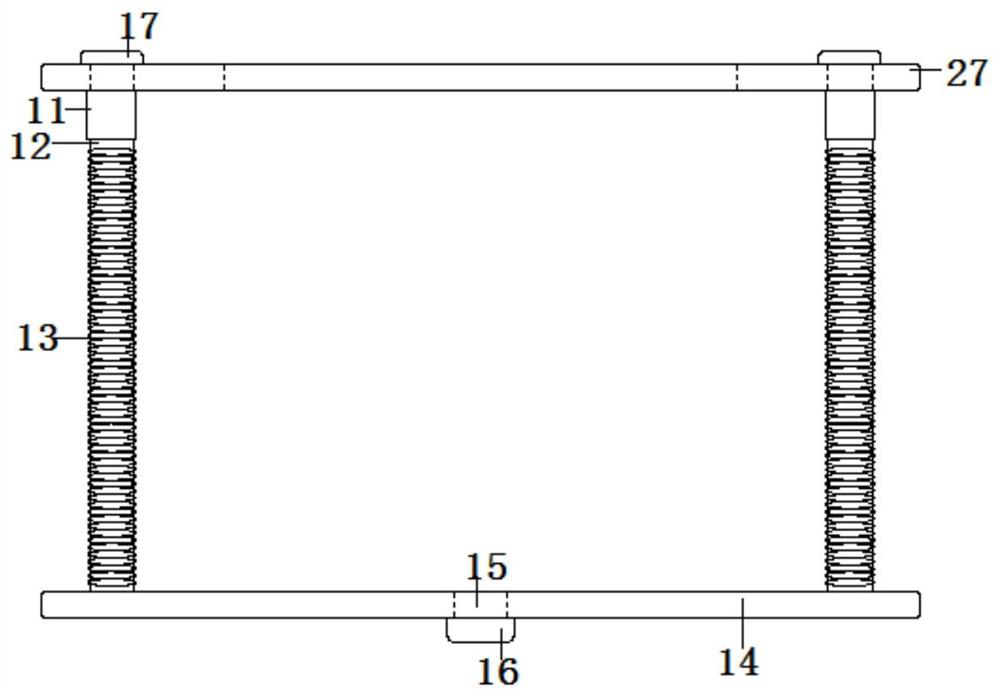 Full-automatic mounting device for stone back bolt