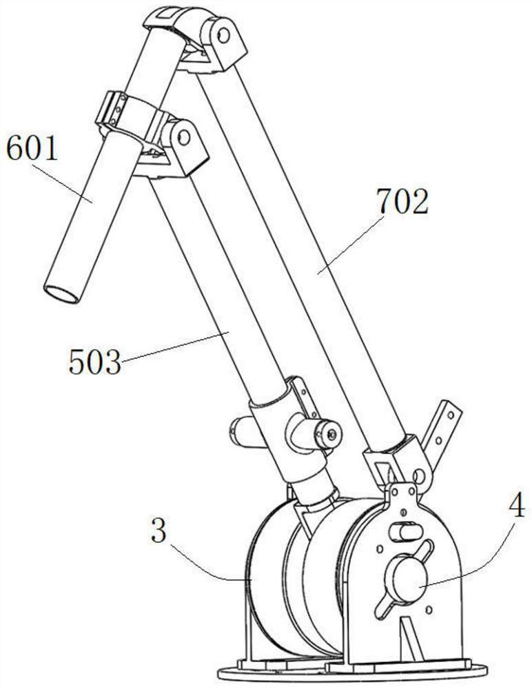 Six-degree-of-freedom force feedback teleoperation master manipulator with gravity compensation