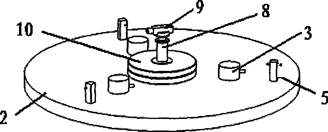 Method for aligning, online detecting and correcting of gearwheel