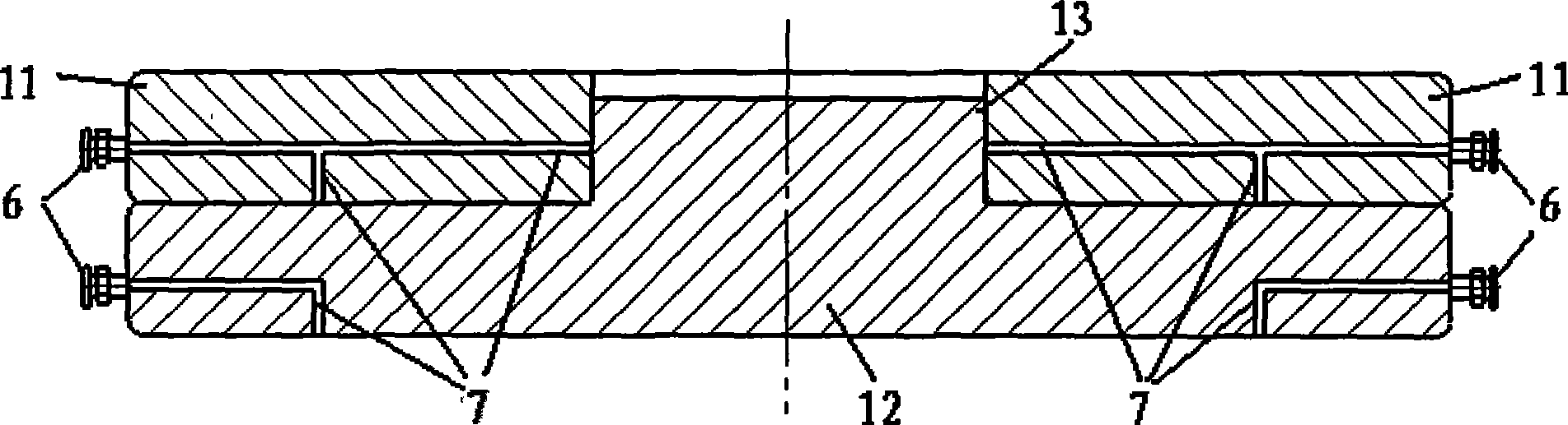 Method for aligning, online detecting and correcting of gearwheel