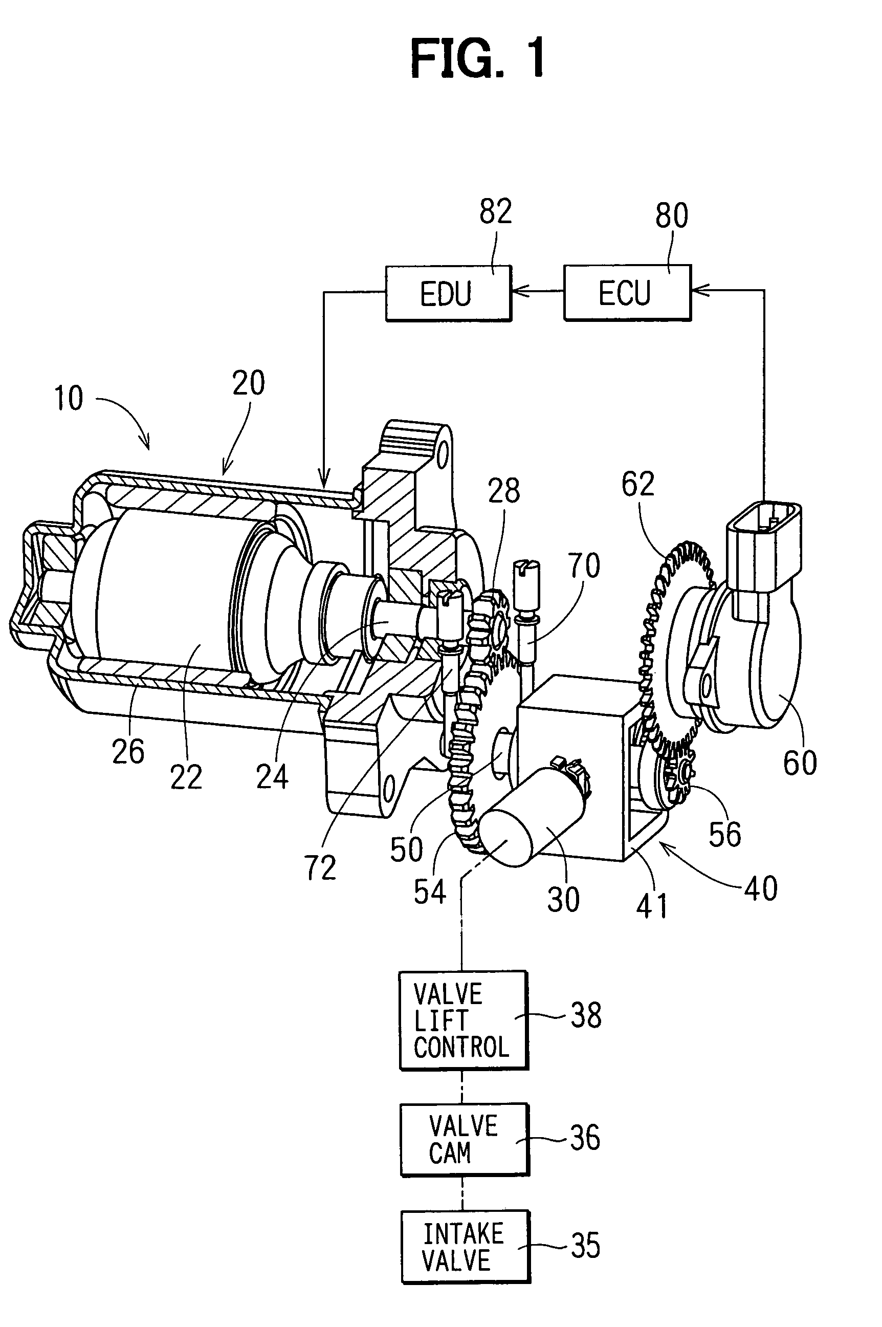 Actuator having drive cam and valve lift controller using the actuator