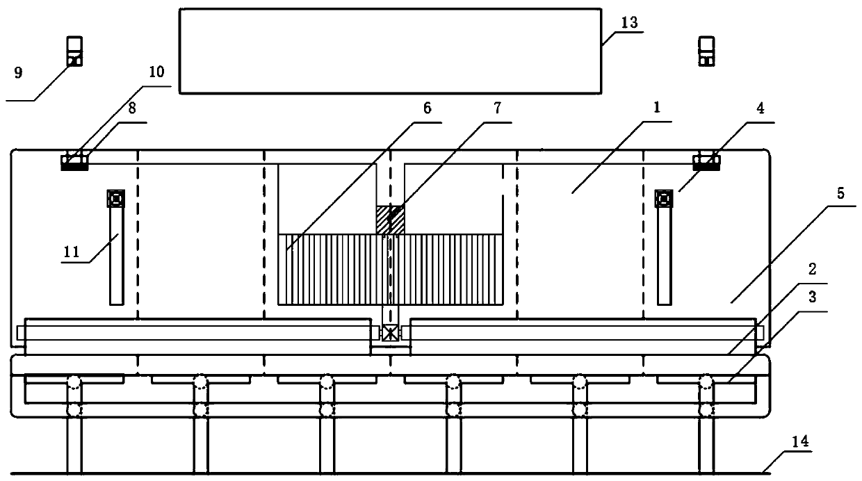 Subway automatic folding seat for passenger flow peak and using method