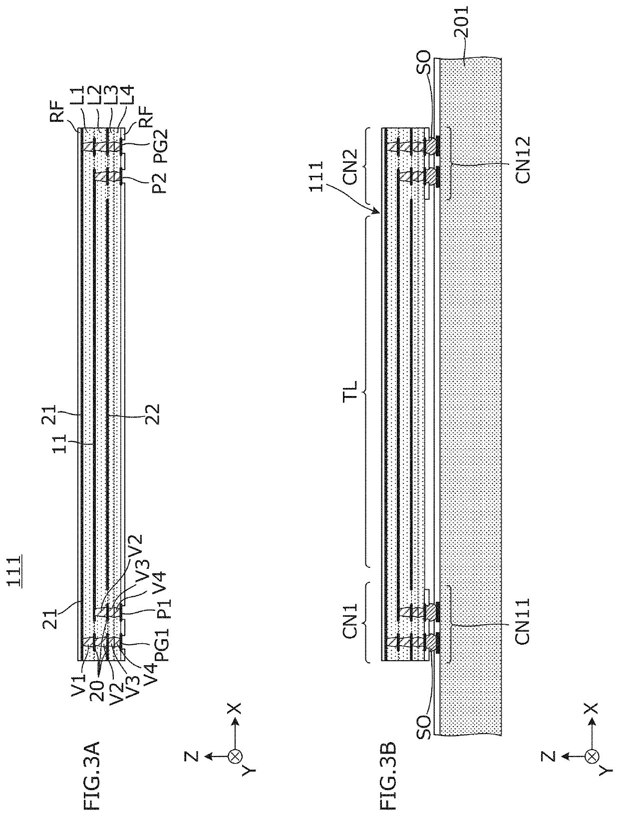 Multilayer resin substrate and electronic component