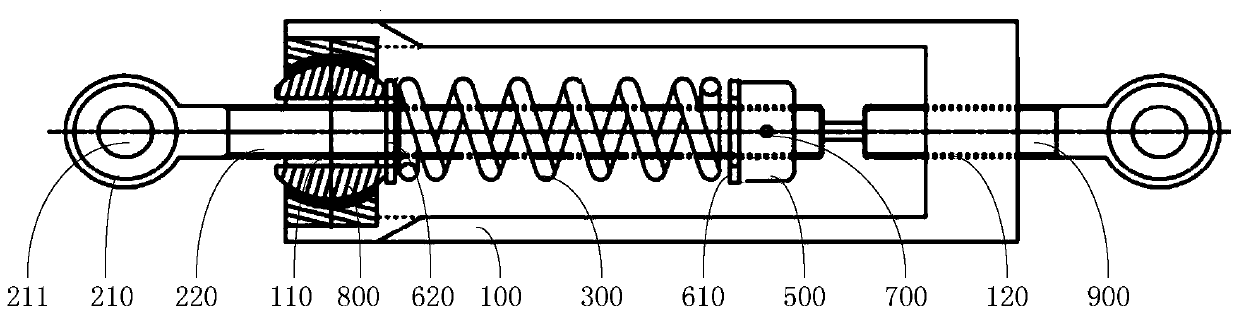 Cable connector with length adjusting function