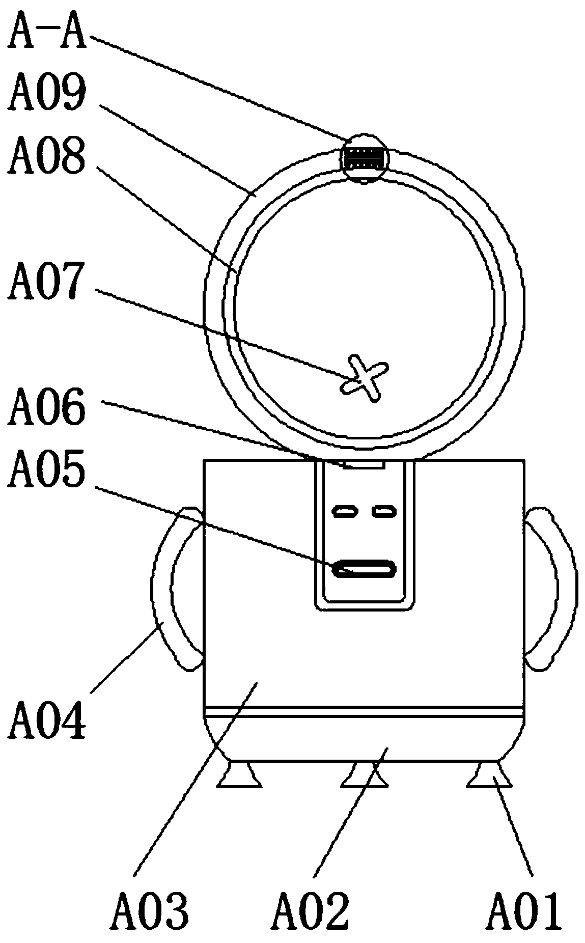 Heat-preservation electric cooker with functions of uniform heating and quick heating