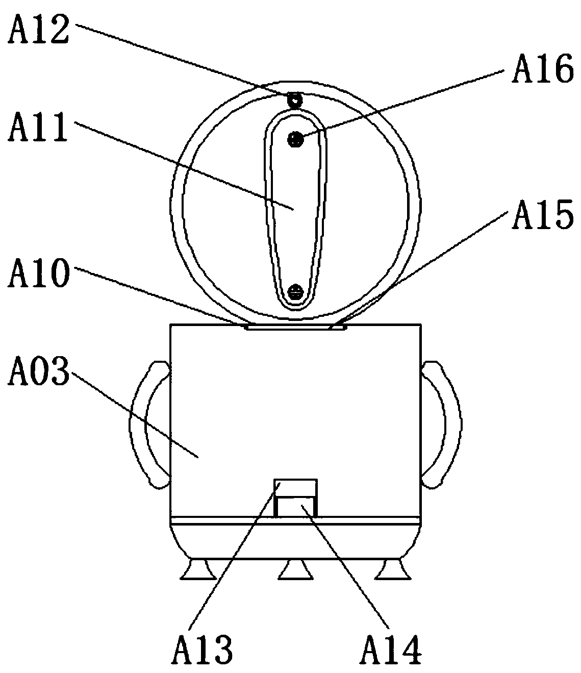 Heat-preservation electric cooker with functions of uniform heating and quick heating