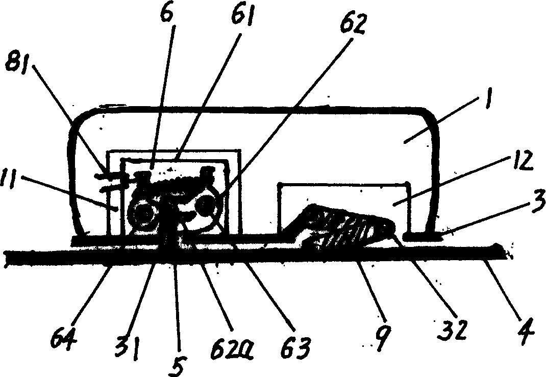 Collision-preventing safety protection apparatus for automobile