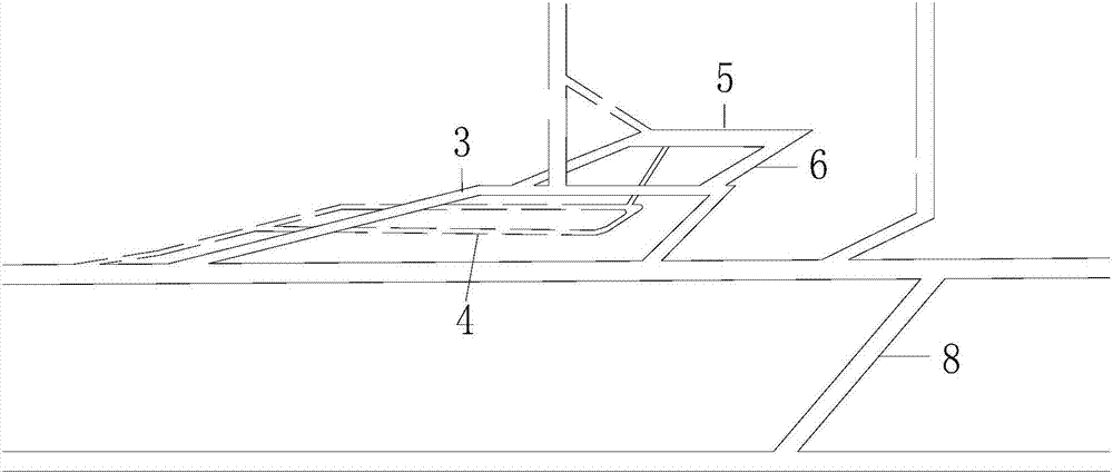 Construction method for underground city based on abandoned mine