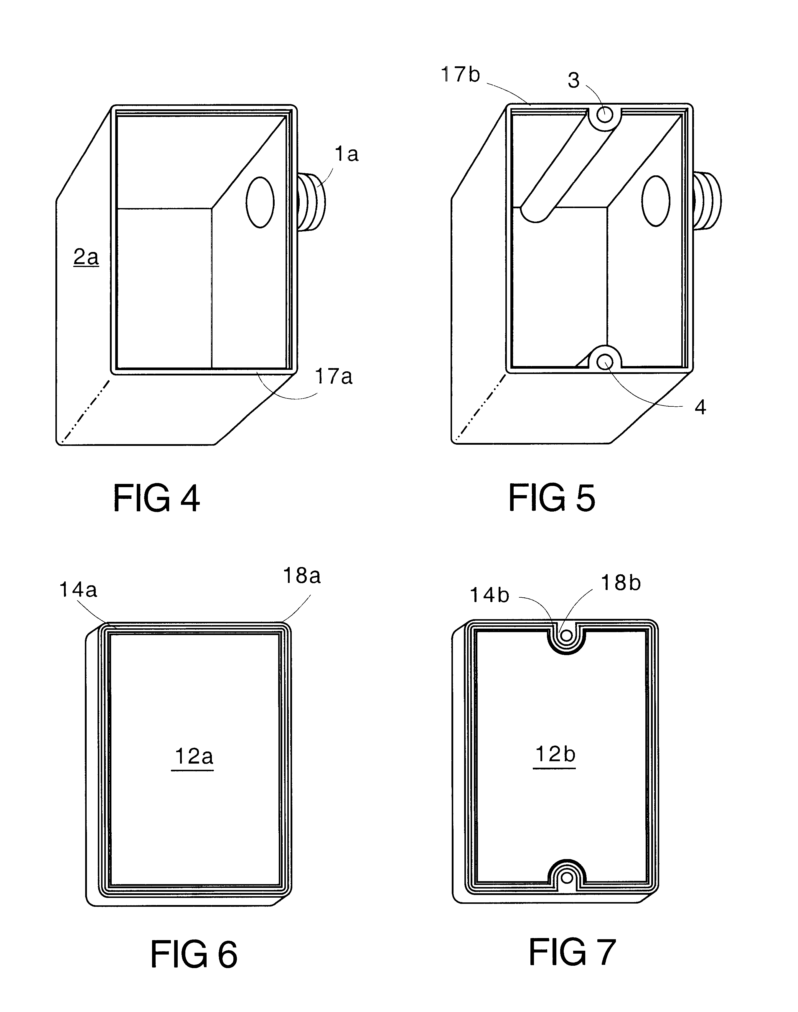 Watertight housing for electrical devices