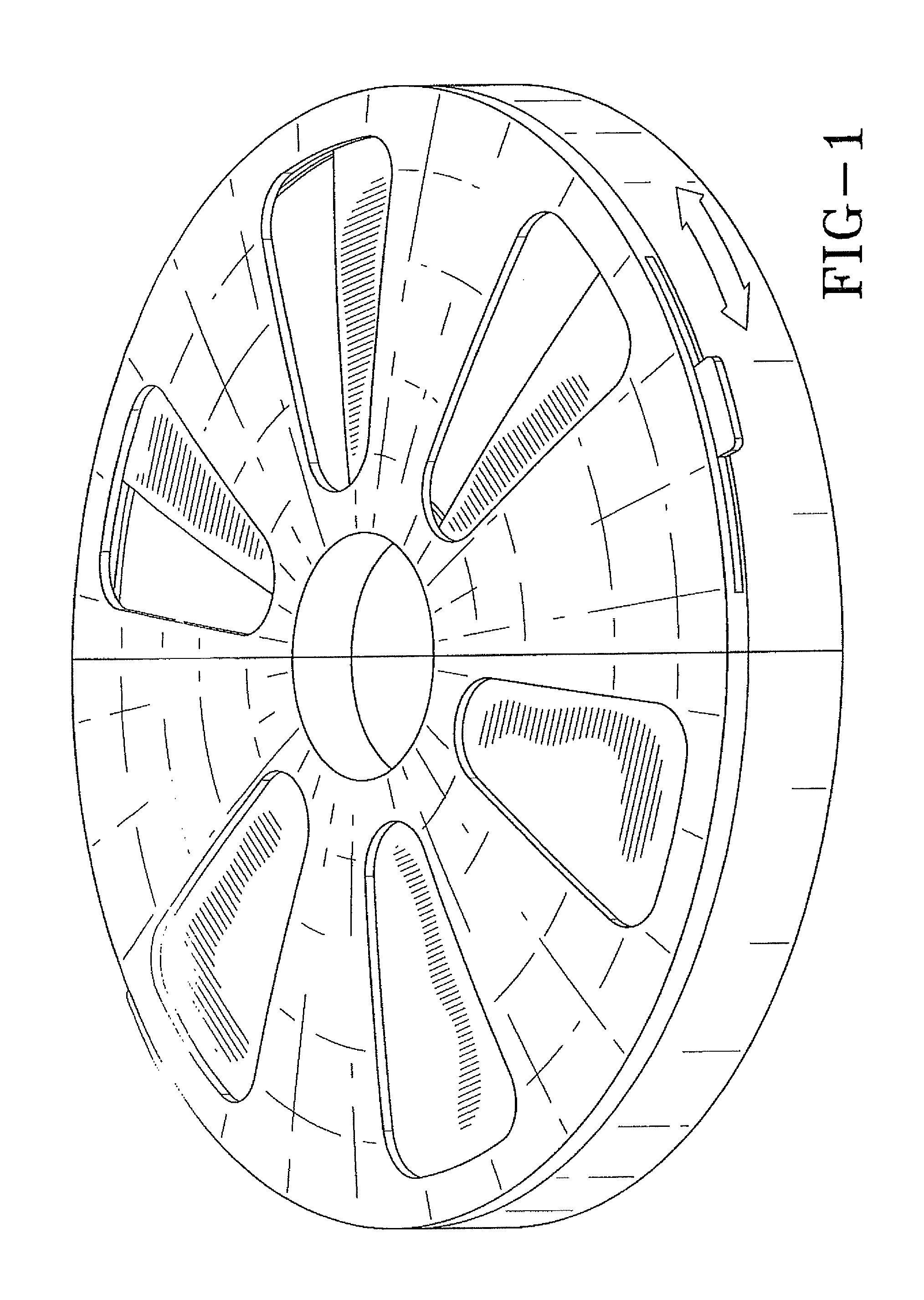 Apparatus for distributing a fragrance using a fan