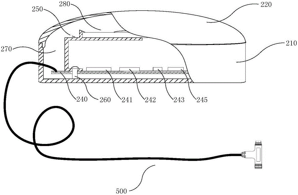 Antenna and attitude data acquisition apparatus thereof, monitoring system and method thereof