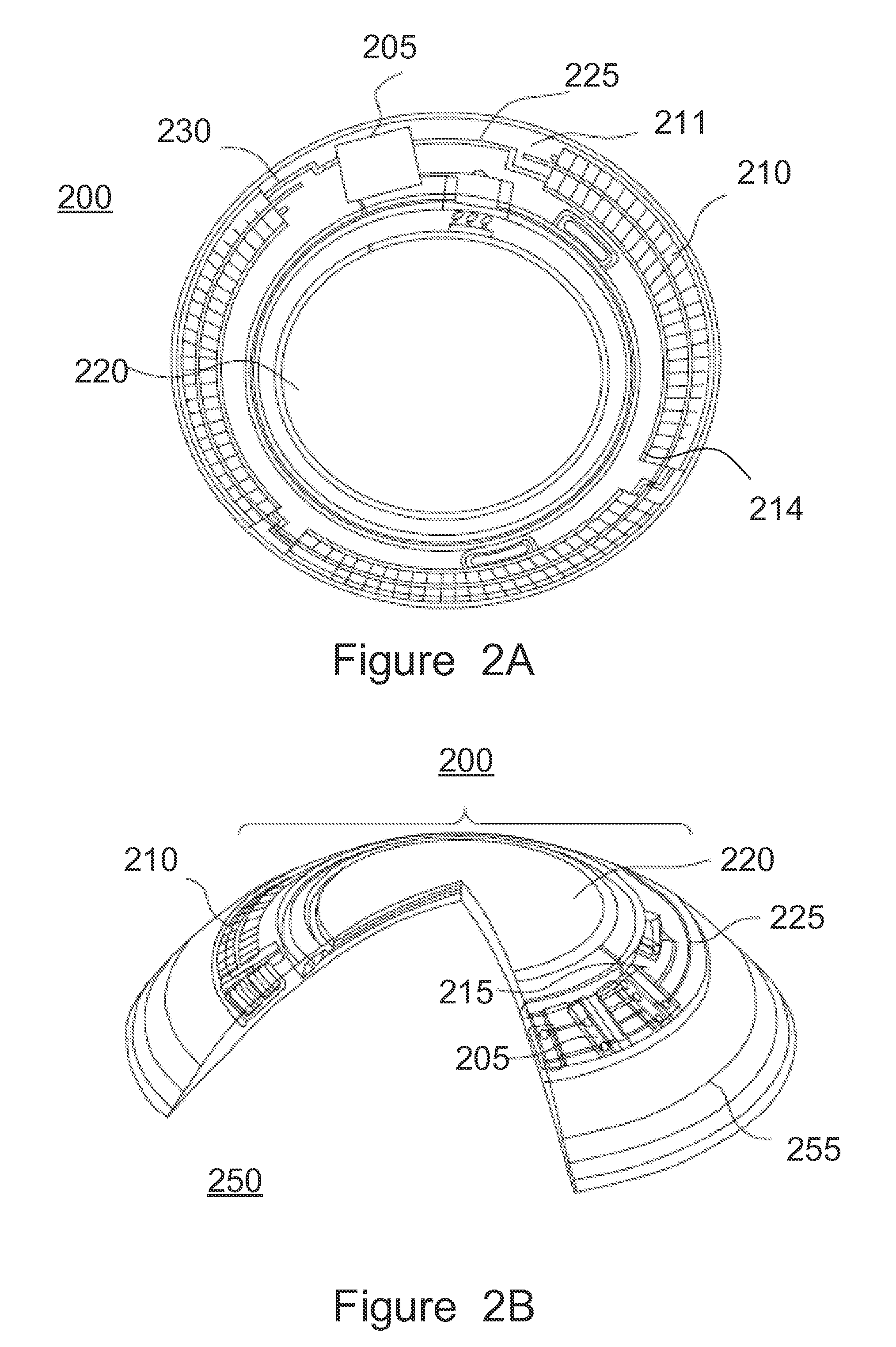 Variable optic ophthalmic device including liquid crystal elements