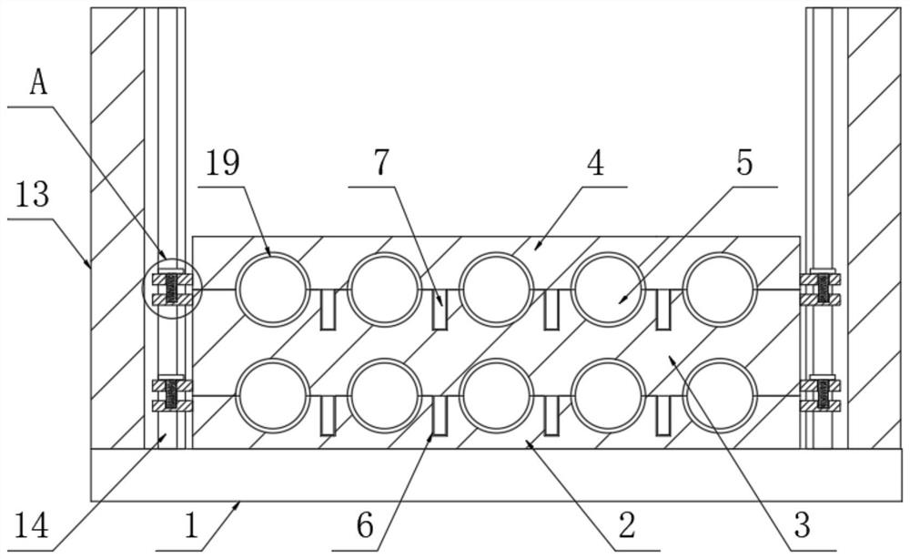 Supporting mechanism and supporting method for cable tube