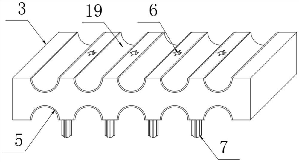 Supporting mechanism and supporting method for cable tube