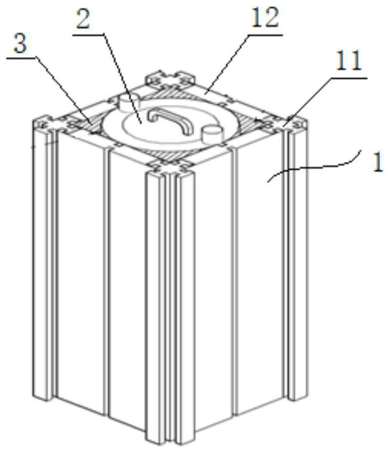 Fabricated heat storage and release module and intelligent control phase change heat storage and release system