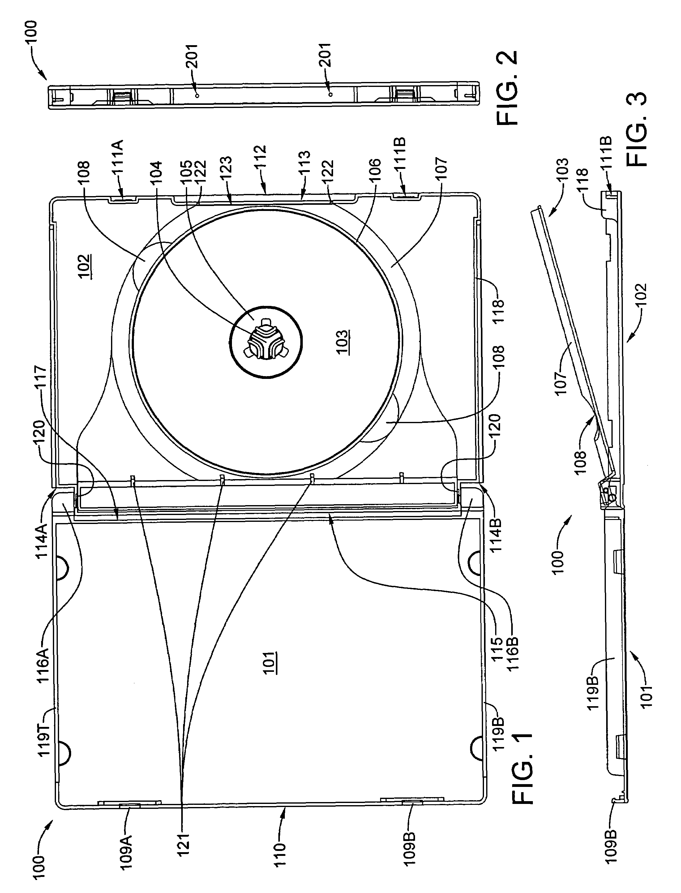 Protective case for information storage disc