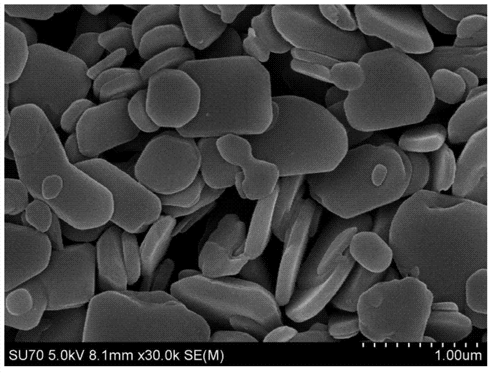 Spirofluorene copper pyridine micro-nano particle and preparation method thereof