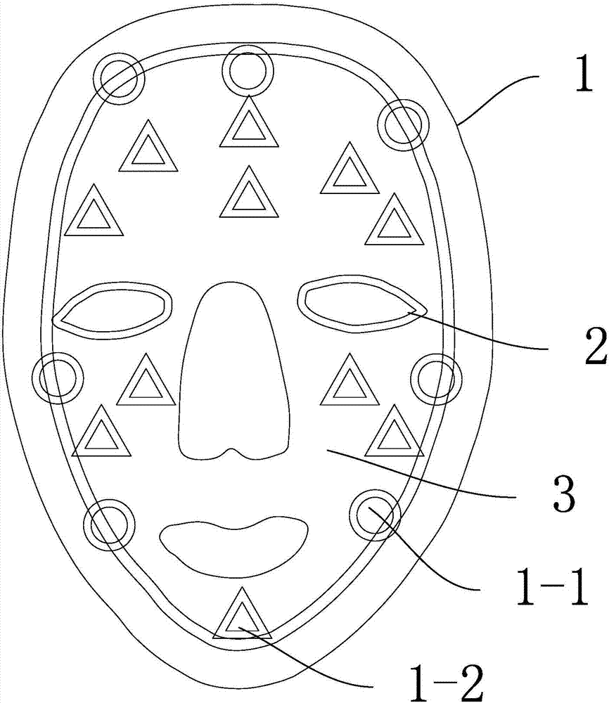 LED light mask