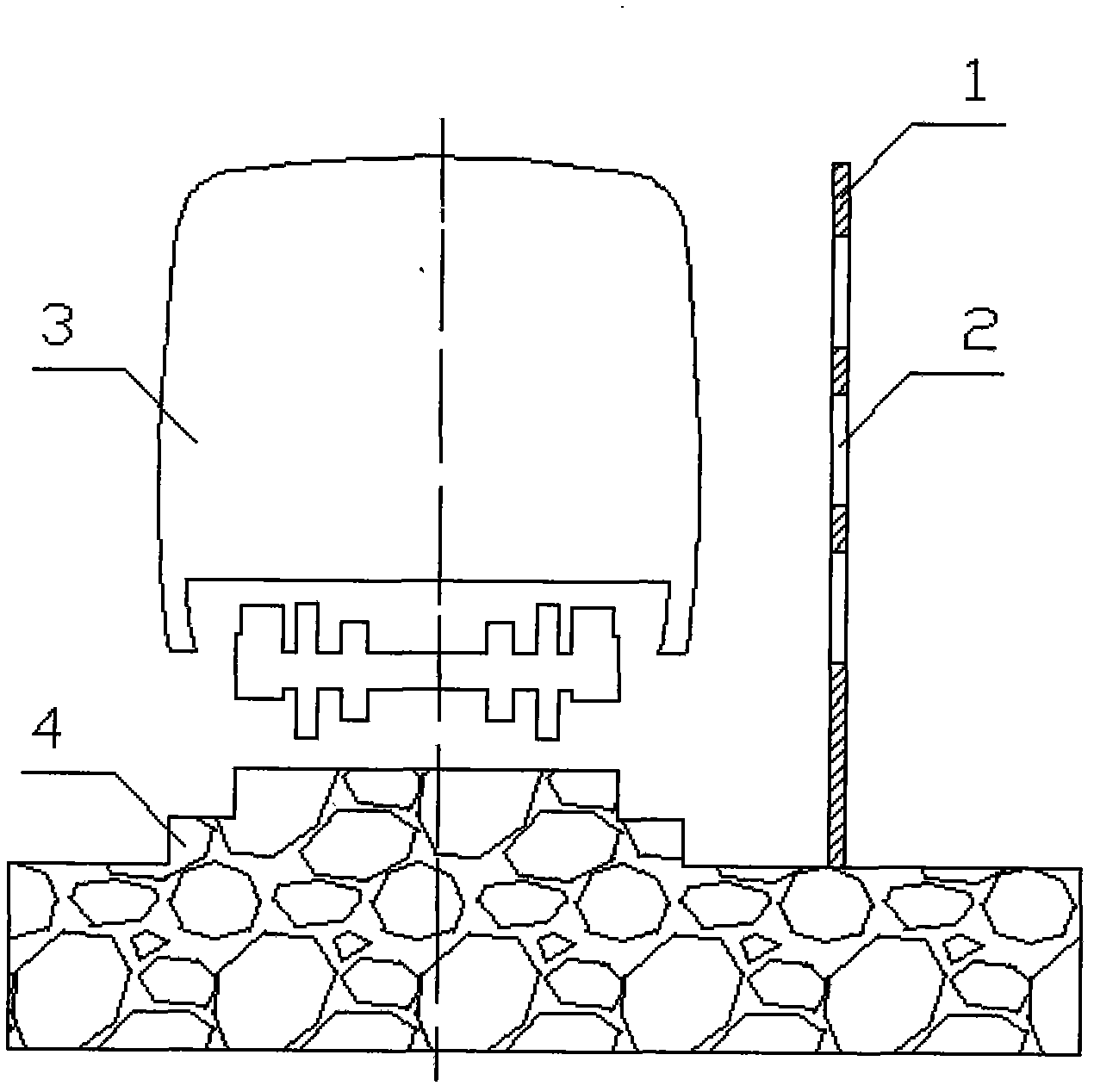 Wind-break wall of high speed railway